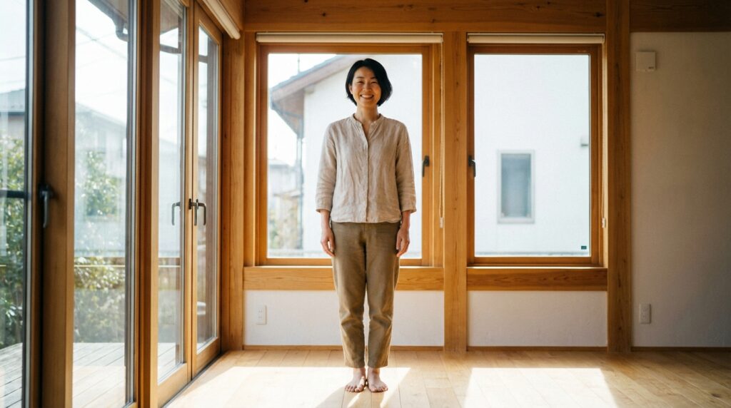 体の軸が整った人の変化