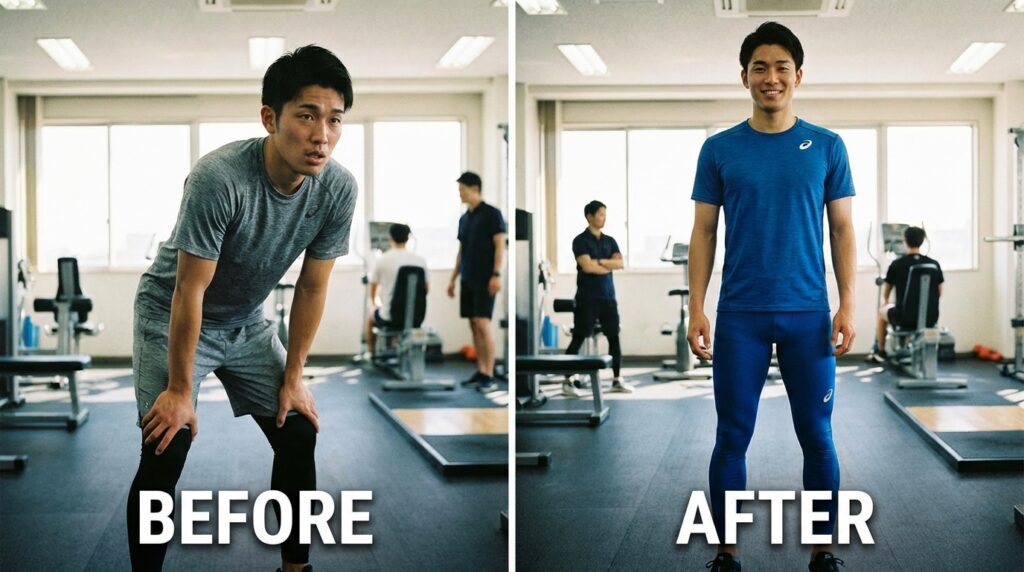 「その場で変化を実感」できる体軸整体の即効性